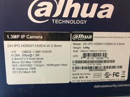 ASSORTED DAHUA WIFI DOME IP CAMERAS