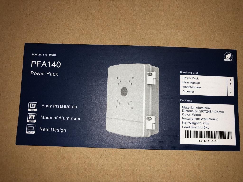 DAHUA / PUBLIC FITTINGS POWER PACK