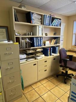 LOT CONSISTING OF OFFICE FURNITURE INCLUDING