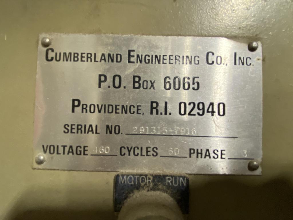 CUMBERLAND LEESONA CORP. GRINDING MACHINE