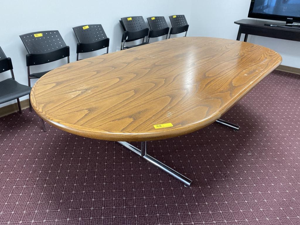 LOT CONSISTING OF CONFERENCE TABLE,