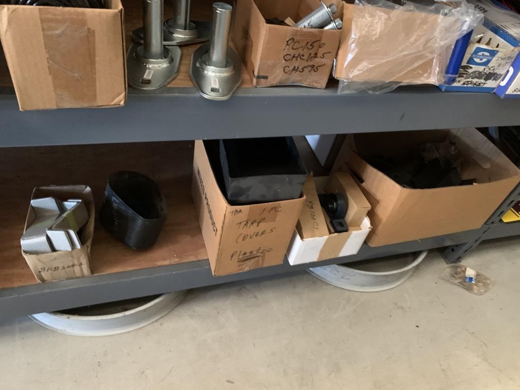 LOT CONSISTING OF CONTENTS OF (5) SHELVING UNITS