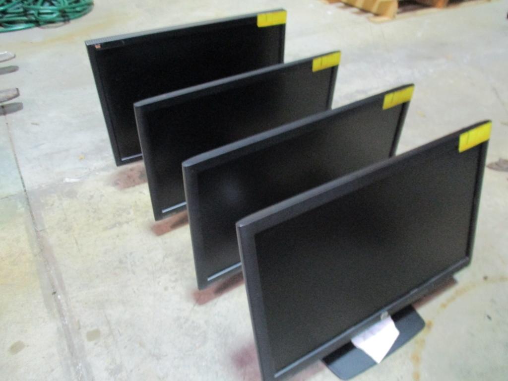 ASSORTED HP AND VIEWSONIC MONITORS 21" AND 22"