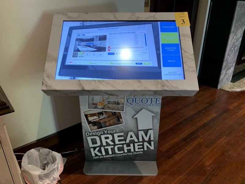 42" LCD TOUCH SCREEN SALES KIOSK