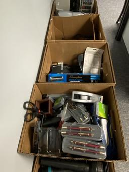 SUBSTANTIALLY LARGE LOT ASSORTED OFFICE SUPPLIES: