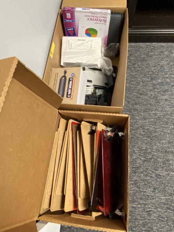SUBSTANTIALLY LARGE LOT ASSORTED OFFICE SUPPLIES: