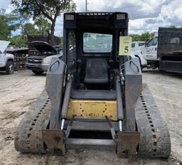 NEW HOLLAND C190 SKID STEER WITH BOOM ATTACHMENT