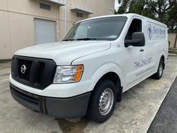 2014 NISSAN NV 1500 SV CARGO VAN