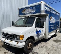 2006 FORD E450 BOX TRUCK (TRUCK 22)