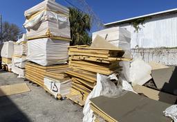 LOT CONSISTING OF FIBERGLASS INSULATION SHEETS