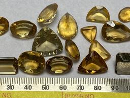 LOT CONSISTING OF LOOSE CITRINE