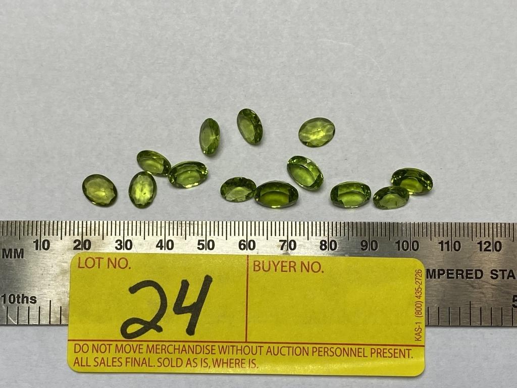 LOT CONSISTING OF LOOSE PERIDOT