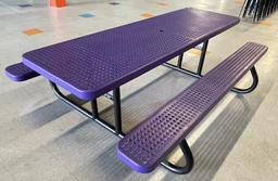 PREMIER POLYSTEEL PICNIC TABLES - 8'