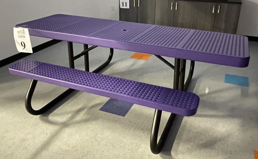 PREMIER POLYSTEEL PICNIC TABLES - 8'