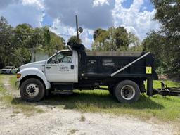 2006 FORD F-650 5.9L L6 CUMMINS DIESEL ENGINE, ALLISON AUTOMATIC