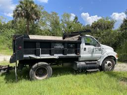 2006 FORD F-650 5.9L L6 CUMMINS DIESEL ENGINE, ALLISON AUTOMATIC