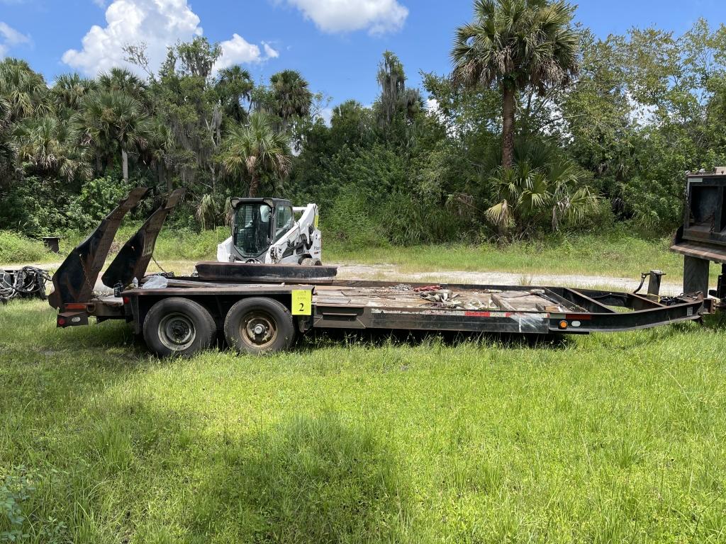 2005 28' BELSHE DUAL AXLE FLATBED EQUIPMENT