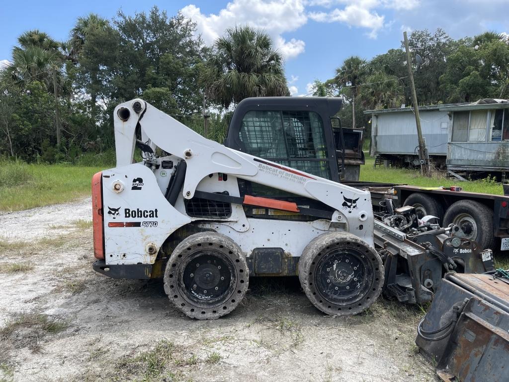 2014 BOBCAT S770 SKID STEER WITH A/C