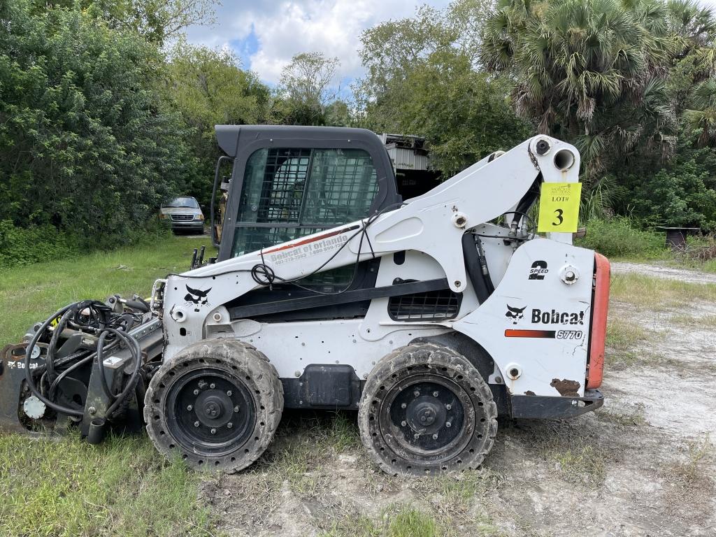 2014 BOBCAT S770 SKID STEER WITH A/C