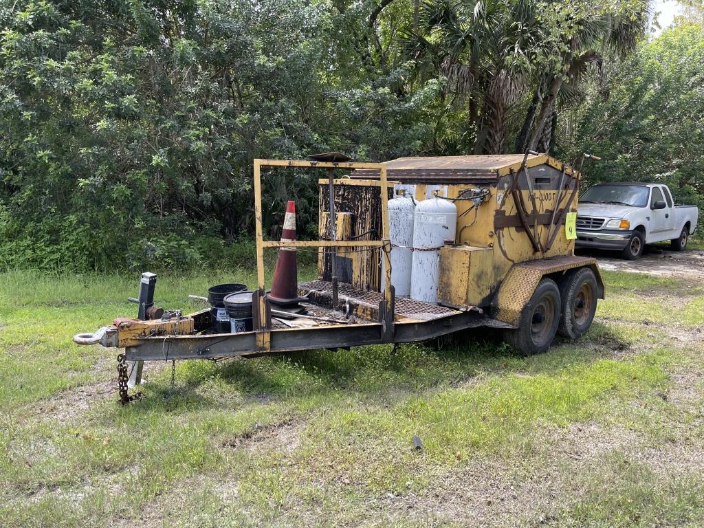 1997 KEIZER MORRIS KM8000T ASPHALT TRAILER