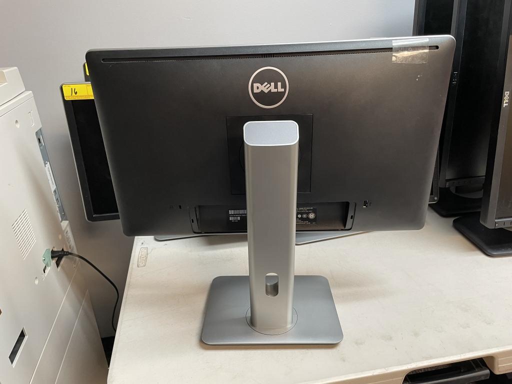 DELL 22" MONITORS WITH ADJUSTABLE HEIGHT STANDS