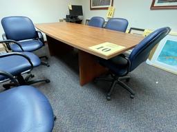 LOT CONSISTING OF FORMICA CONFERENCE TABLE