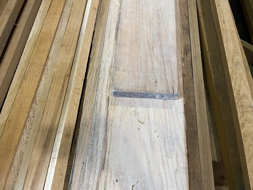 BOARD FEET OF 8/4 RED OAK