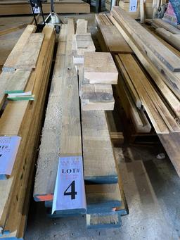 BOARD FEET OF 8/4 WHITE OAK