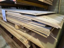 LOT CONSISTING OF MDF BOARDS