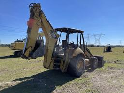 CATERPILLAR 420E BACKHOE LOADER WITH OROPS