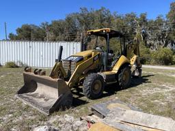 CATERPILLAR 420F BACKHOE LOADER WITH OROPS