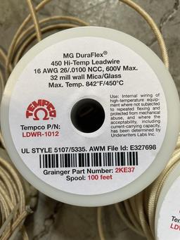 LOT CONSISTING OF MG DURAFLEX 450 HI TEMP LEAD