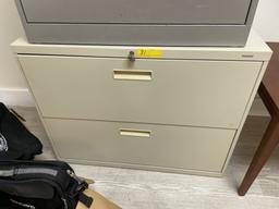 LOT CONSISTING OF (2) LATERAL FILE CABINETS