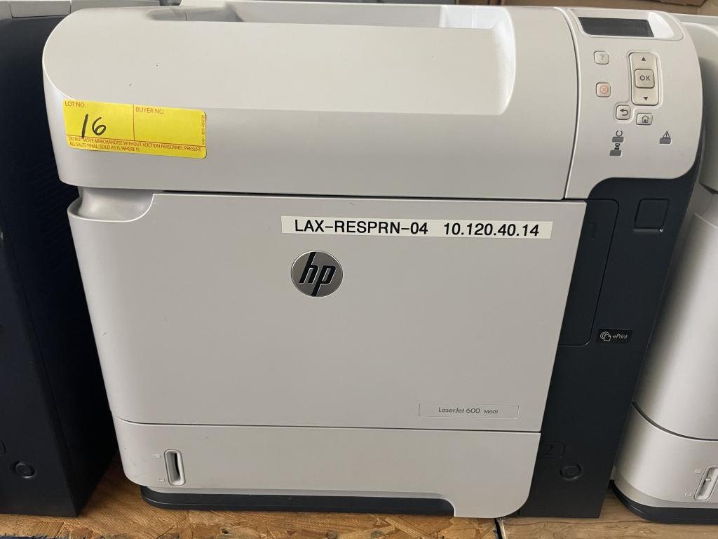 HP LASERJET 600 M601 PRINTERS