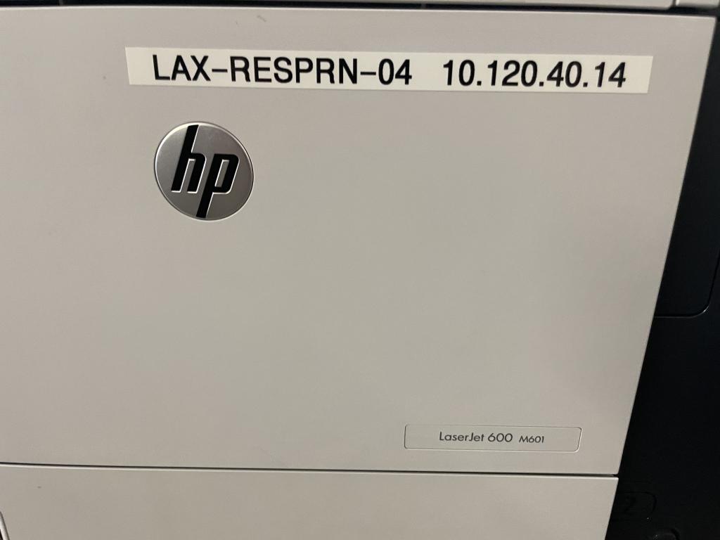 HP LASERJET 600 M601 PRINTERS