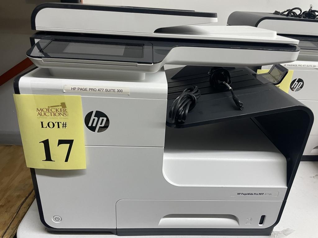 HP PAGEWIDE PRO MFP 477DN PRINTER