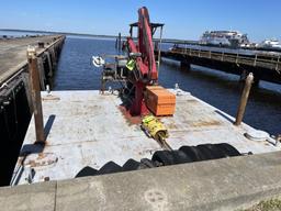 2005 CUSTOM 20’ X 20’ X 4’ STEEL BARGE