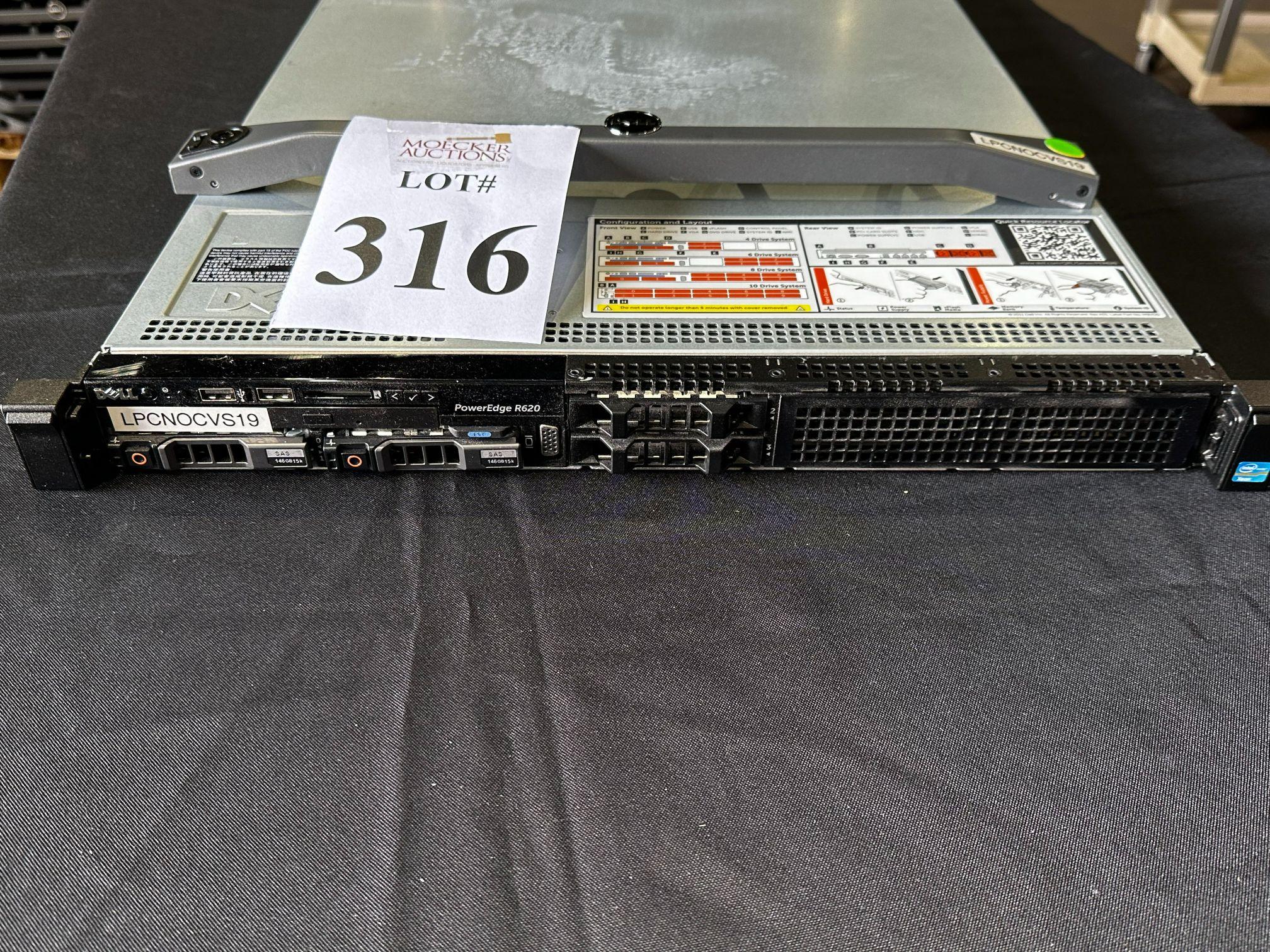 DELL POWEREDGE R620 SERVER