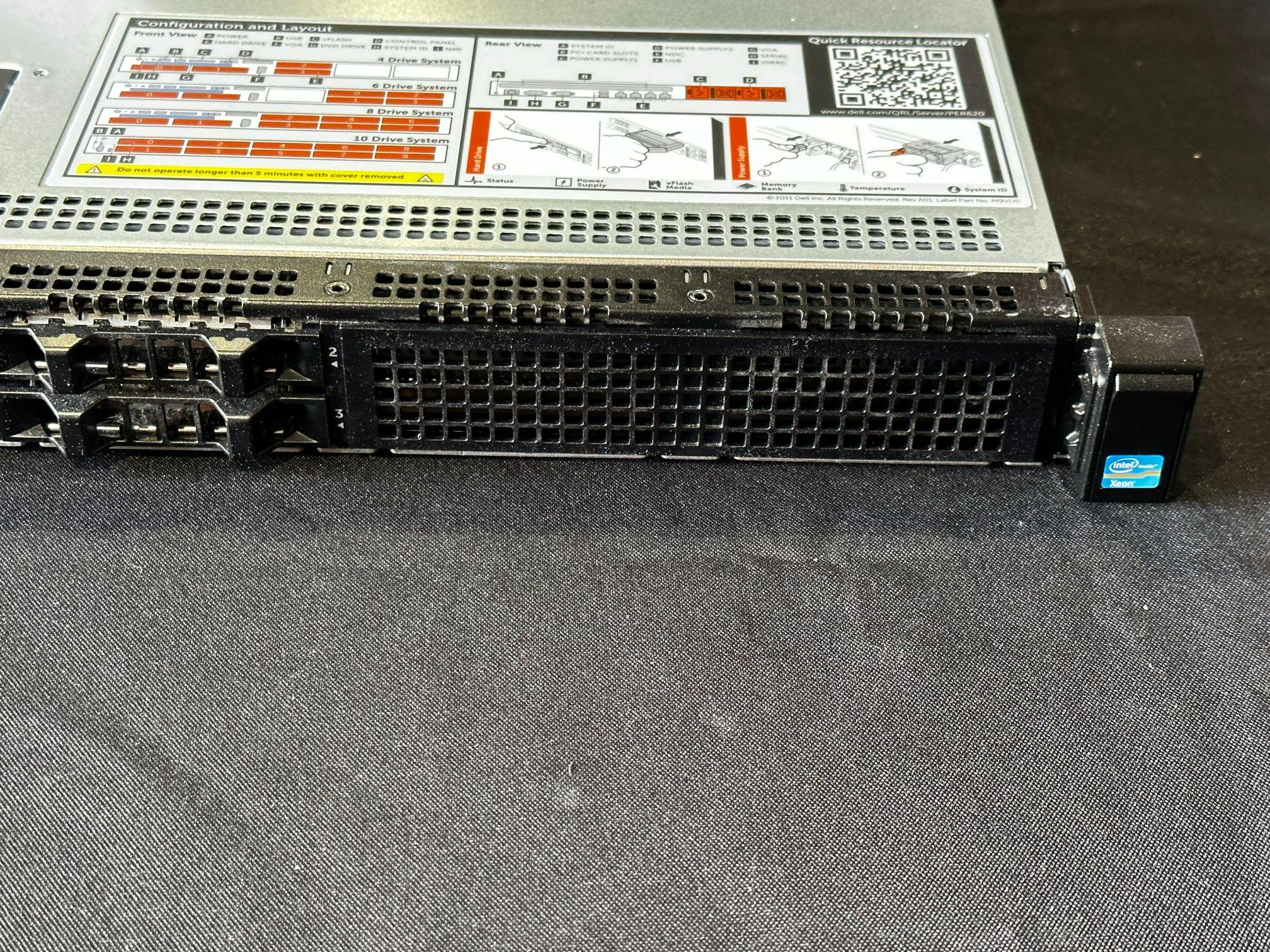 DELL POWEREDGE R620 SERVER