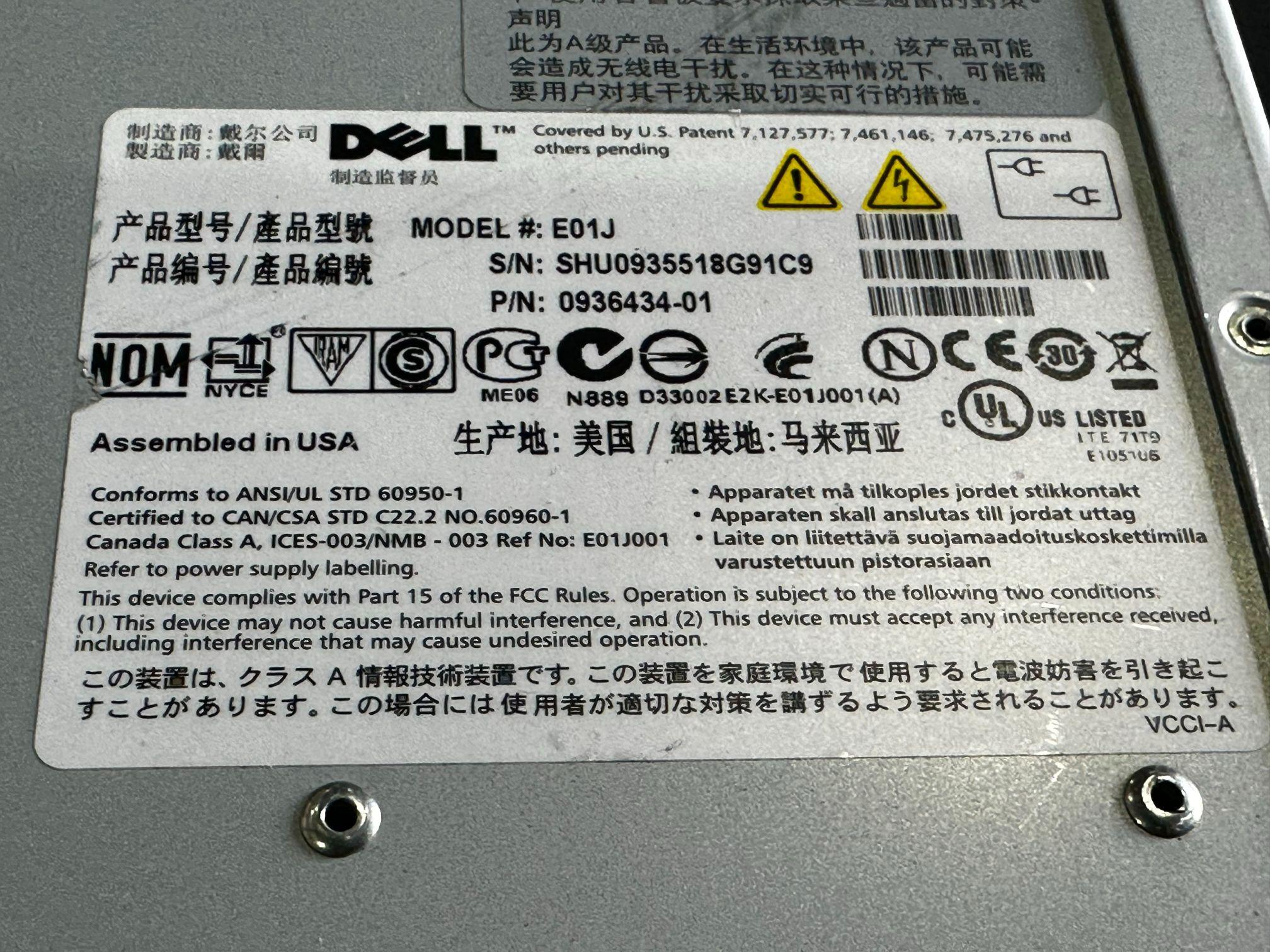 DELL EQUALLOGIC PS6000 STORAGE SYSTEM