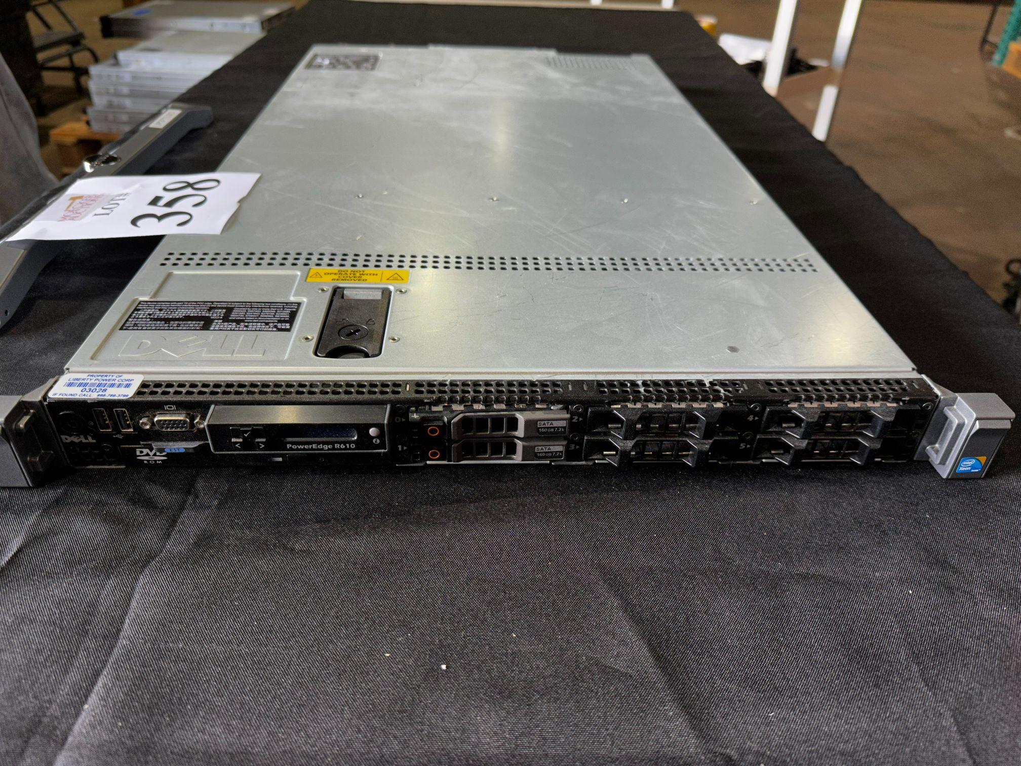 DELL POWEREDGE R610 SERVER