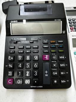 LOT CONSISTING OF ASSORTED CALCULATORS