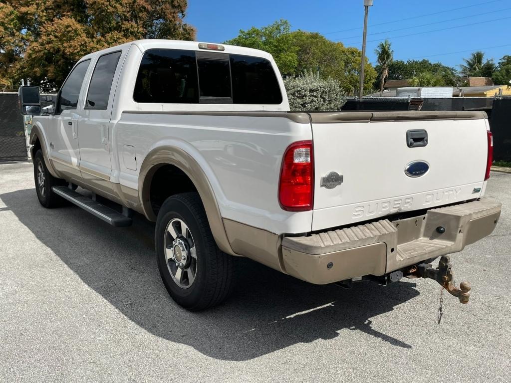 2011 FORD F-250 SUPER DUTY KING RANCH FLEX FUEL PICK-UP TRUCK