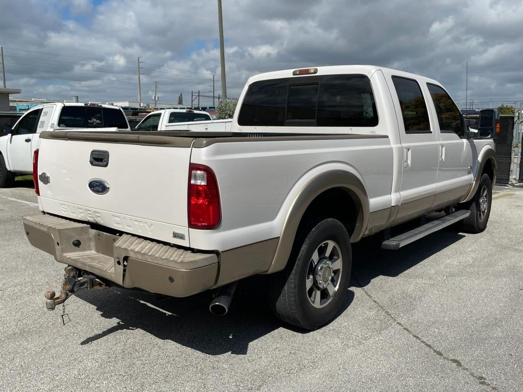 2011 FORD F-250 SUPER DUTY KING RANCH FLEX FUEL PICK-UP TRUCK