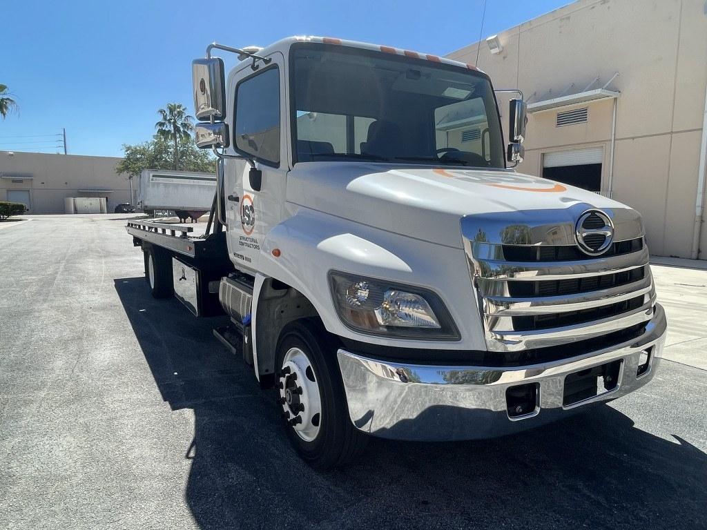 2019 HINO MODEL 258 FLATBED VEHICLE CARRIER