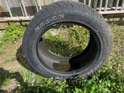 LOT CONSISTING OF (5) WHEELS AND TIRES (1) TIRE