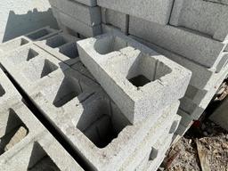 LOT CONSISTING OF CINDER BLOCKS