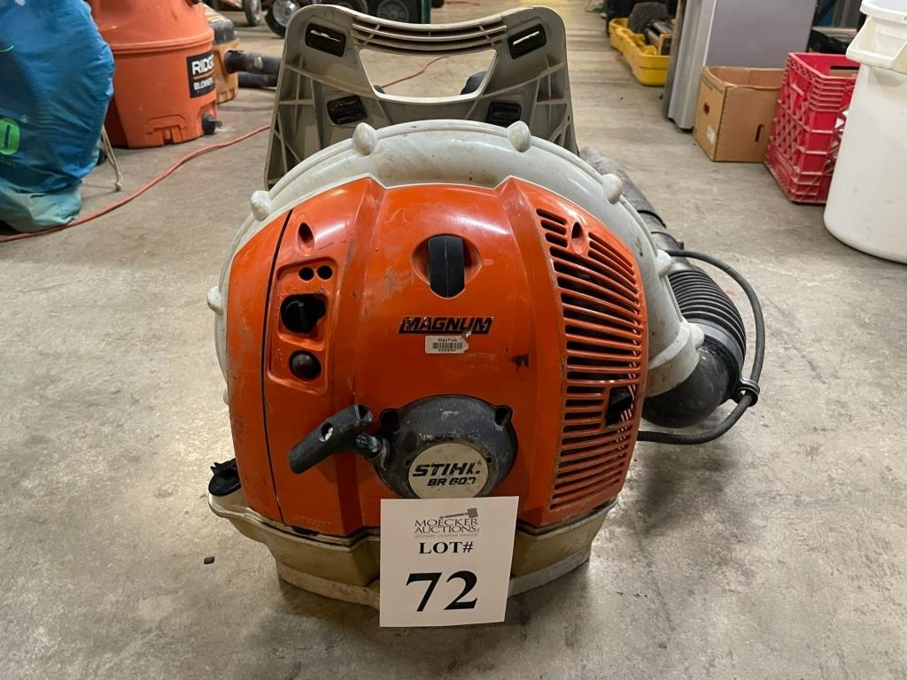 STIHL BACKPACK BLOWER MODEL BR 603