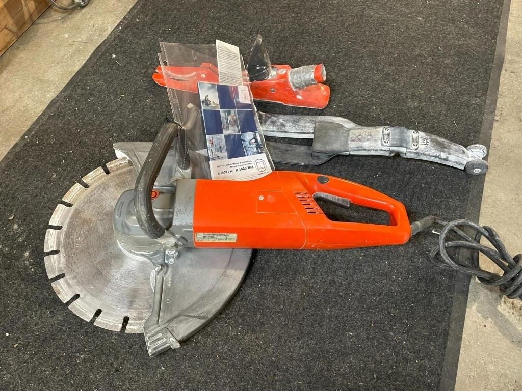 HUSQVARNA CONCRETE SAW MODEL K3000 BAC