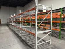SECTIONS OF PALLET RACKING (HEAVY DUTY) (YOUR BID X QTY = TOTAL $)